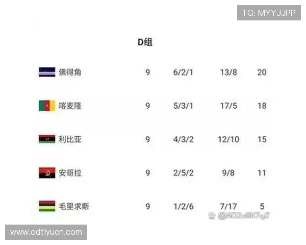 非洲2026世界杯预选赛最新积分榜排名情况全面解读